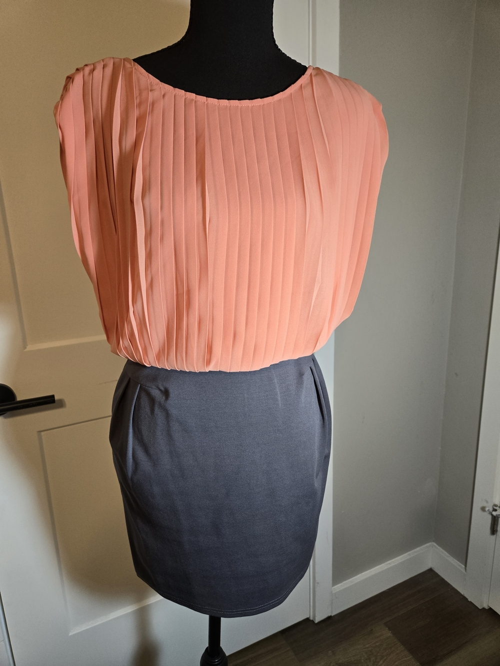 GB Dillard’s Exclusive Colorblock Open Back Party Dress S